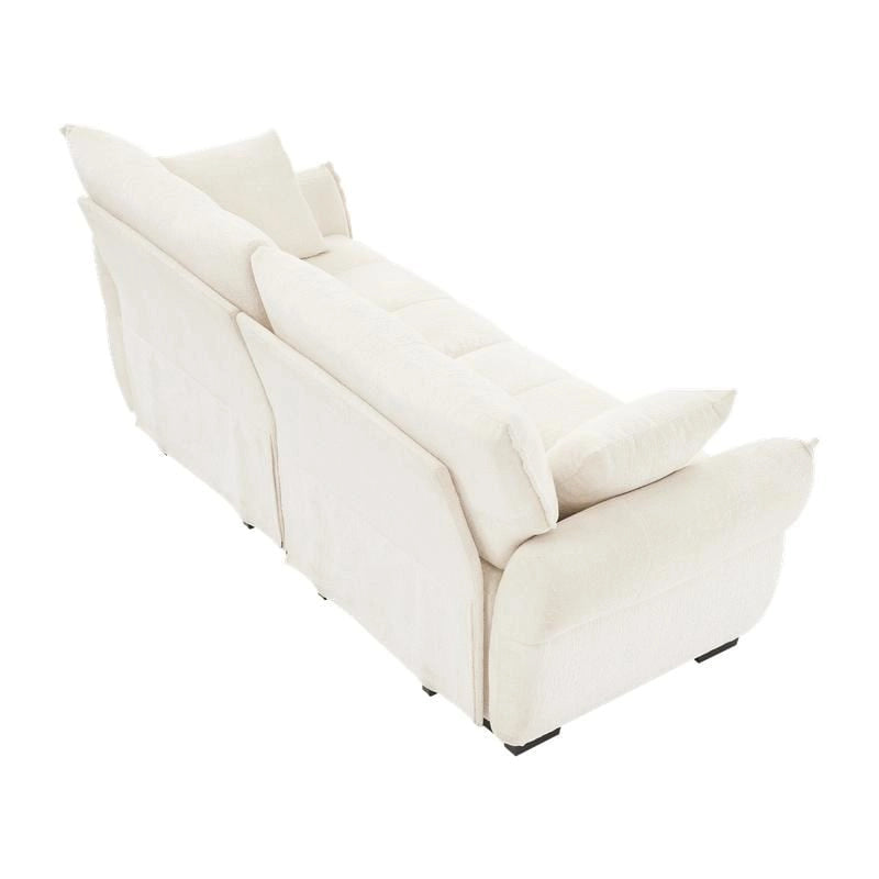 Canapé deux places en chenille 78,7 po
