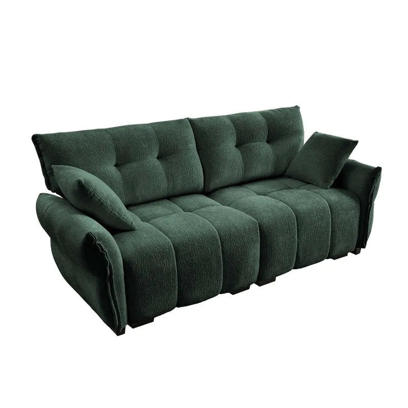Canapé deux places en chenille 78,7 po