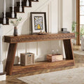 Console de ferme à 2 niveaux de 180 cm