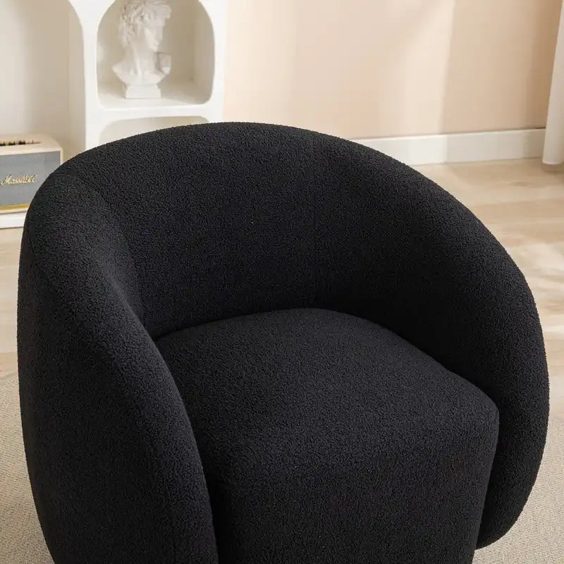 Lot de 2 fauteuils d'appoint pivotants à 360° SEYNAR Modern Glam Rembourrés
