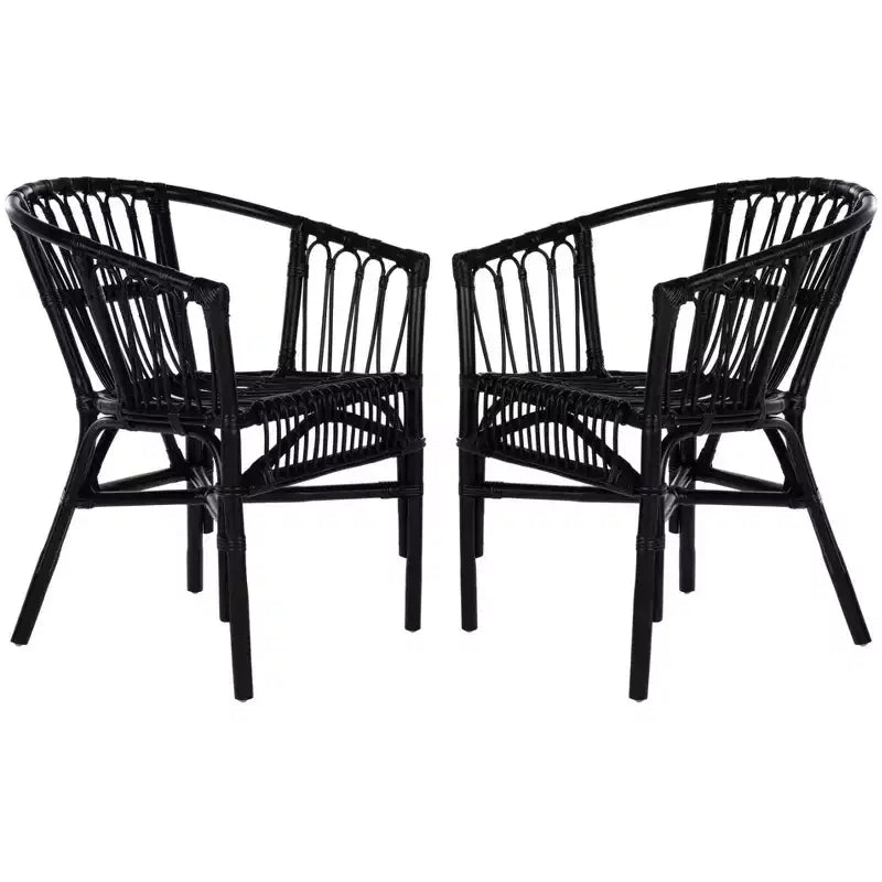 Fauteuil d'appoint en rotin Adriana - ACH6505 - Lot de 2 - Safavieh