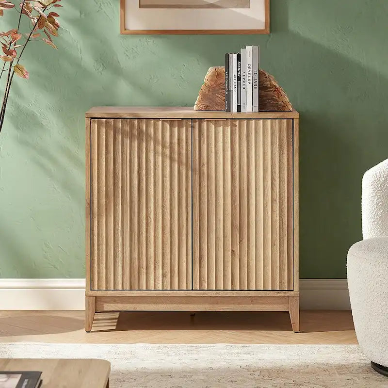 Meuble de rangement Mopio Brooklyn, armoire d'appoint d'entrée de ferme moderne, buffet, crédence