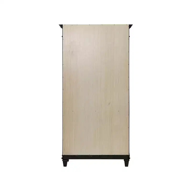Bibliothèque ouverte Hartford 78 po, brun - Martin Furniture : Rangement en bois à 5 étagères, arche supérieure
