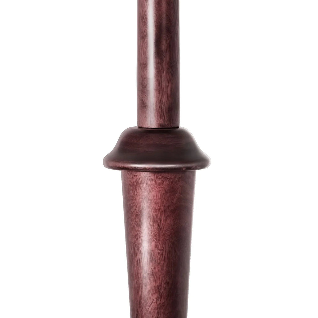 Porte-manteau sur pied en bois d'hévéa forme branche d'arbre avec 8 crochets - 24,5 L x 70,87 H