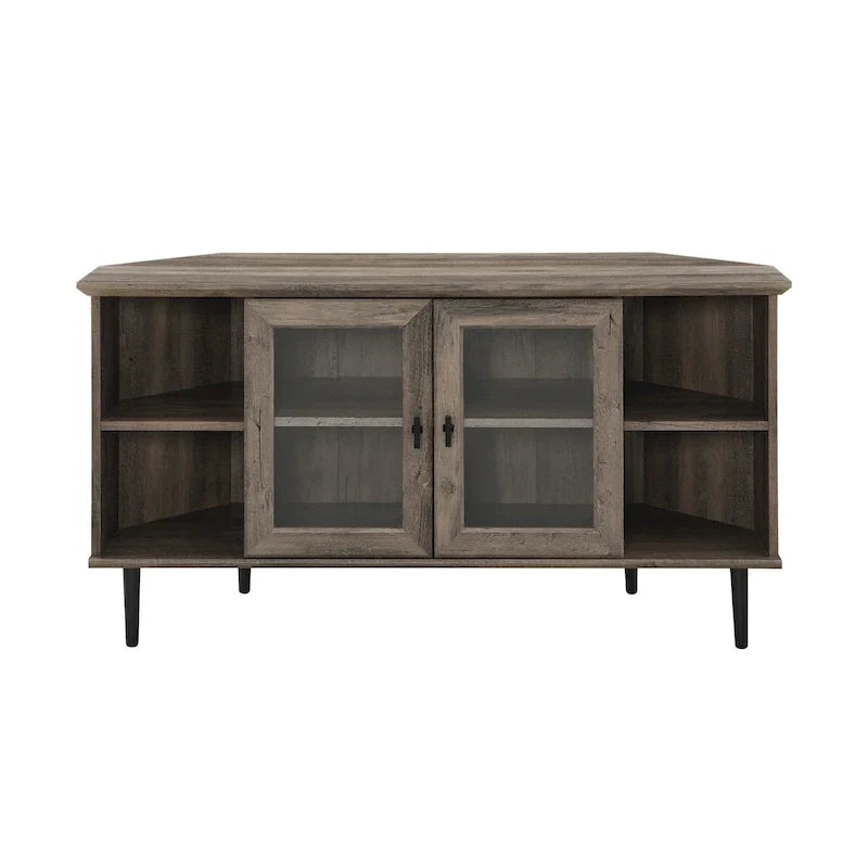 Meuble TV d'angle Middlebrook avec porte vitrée de 48 pouces