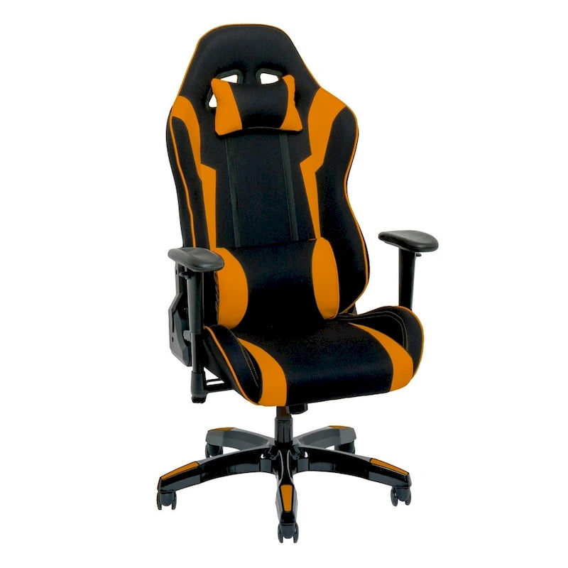 Chaise de jeu ergonomique à dossier haut avec support réglable