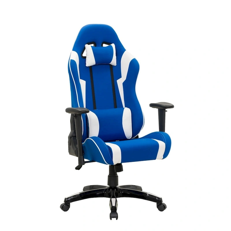 Chaise de jeu ergonomique à dossier haut avec support réglable