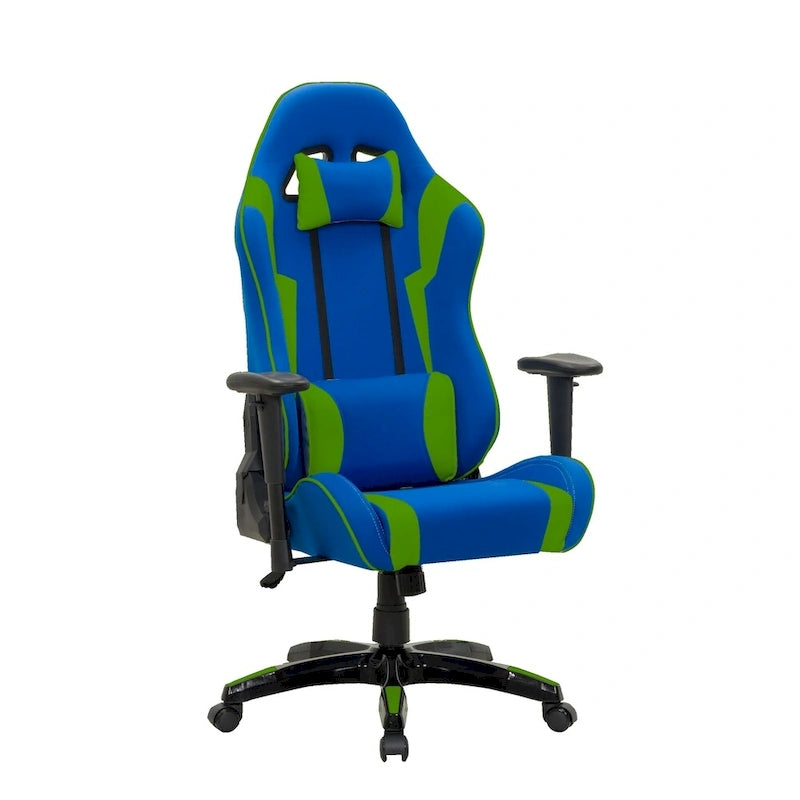 Chaise de jeu ergonomique à dossier haut avec support réglable