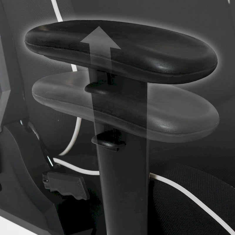 Chaise de jeu ergonomique à dossier haut avec support réglable