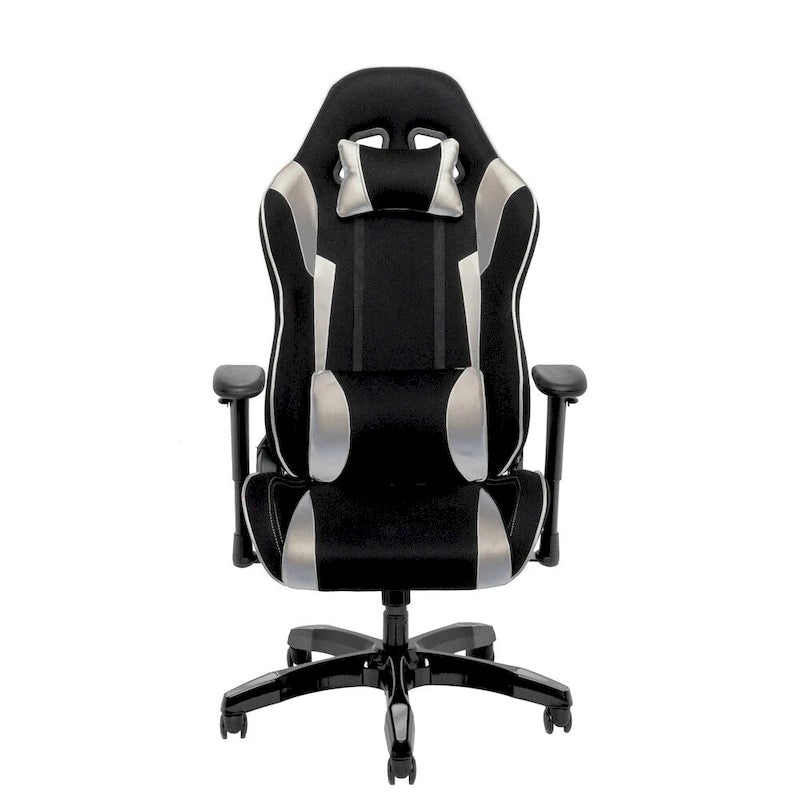Chaise de jeu ergonomique à dossier haut avec support réglable