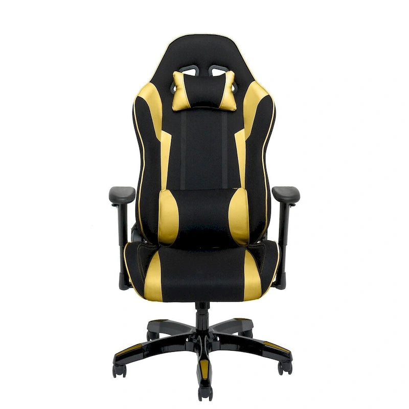 Chaise de jeu ergonomique à dossier haut avec support réglable