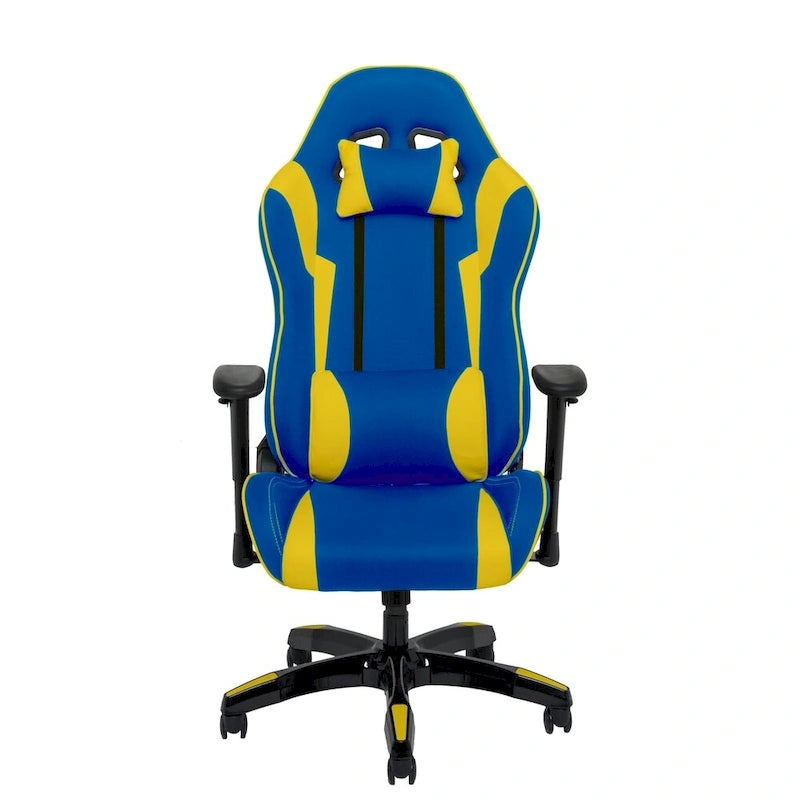 Chaise de jeu ergonomique à dossier haut avec support réglable