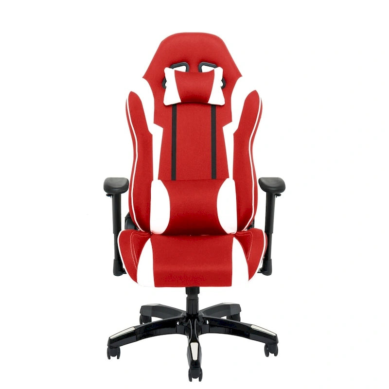 Chaise de jeu ergonomique à dossier haut avec support réglable