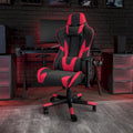 Chaise de jeu ergonomique Racing avec dossier inclinable