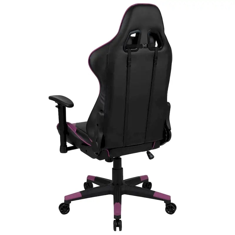 Chaise de jeu ergonomique Racing avec dossier inclinable