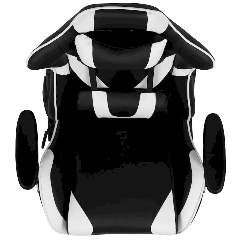 Chaise de jeu ergonomique Racing avec dossier inclinable