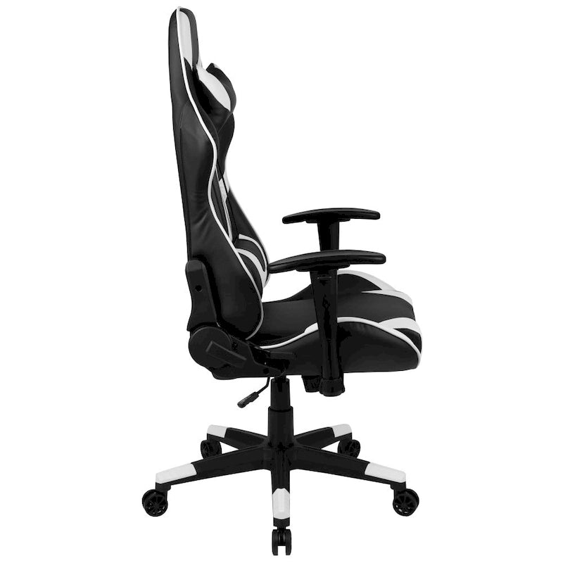 Chaise de jeu ergonomique Racing avec dossier inclinable