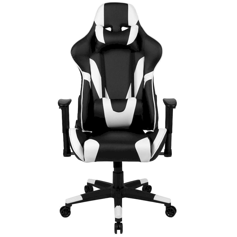Chaise de jeu ergonomique Racing avec dossier inclinable