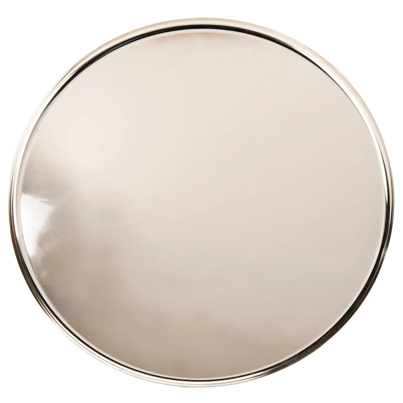 Table basse ronde avec plateau-serviteur – 29 la. x 29 prof. x 15 h.