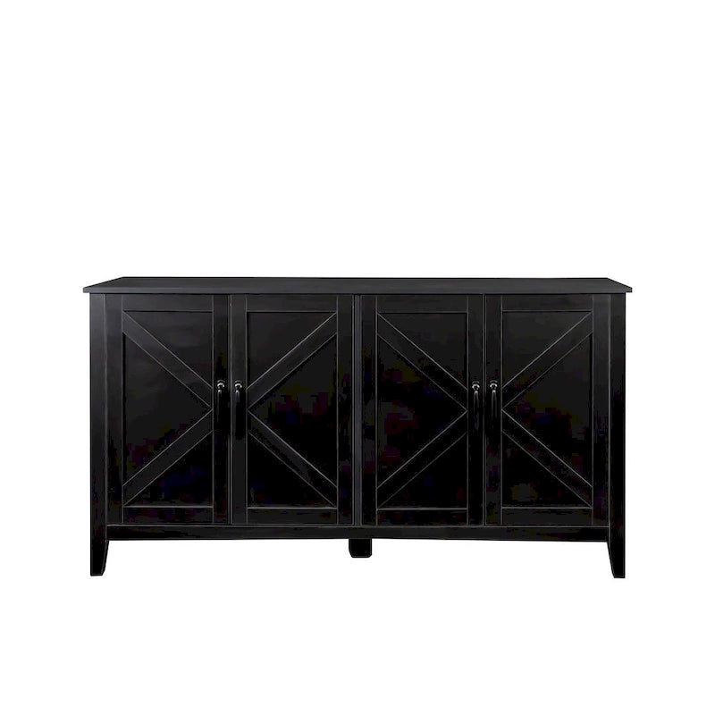 Buffet/Vaisselier autoportant de 59 po avec 4 portes