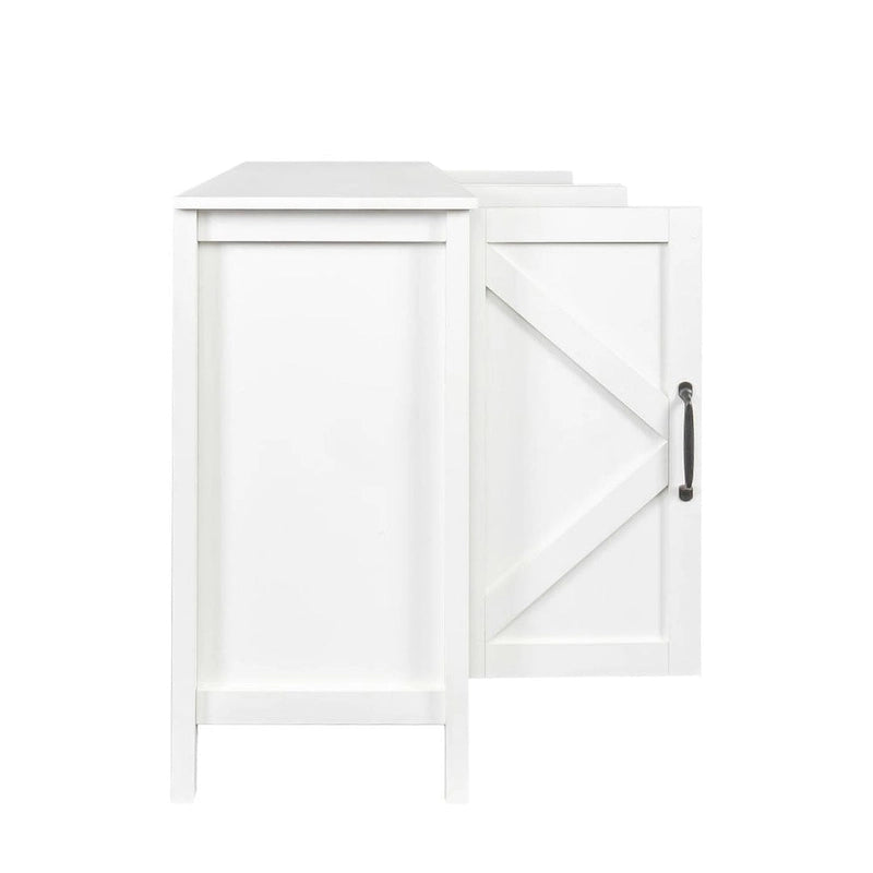 Buffet/Vaisselier autoportant de 59 po avec 4 portes