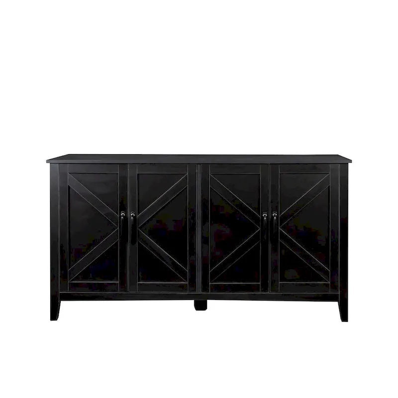 Buffet/Vaisselier autoportant de 59 po avec 4 portes