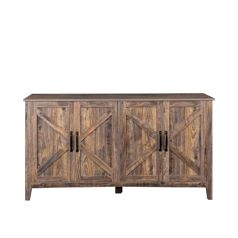 Buffet/Vaisselier autoportant de 59 po avec 4 portes