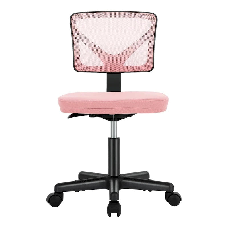 Chaise de bureau pivotante réglable en cuir synthétique