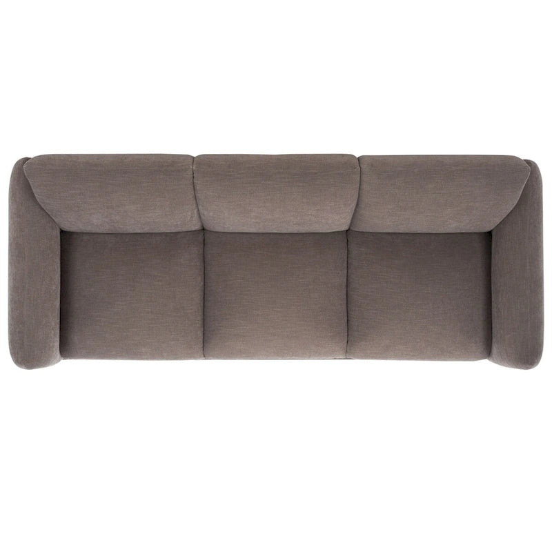 Canapé 226 cm en tissu chenille haute performance