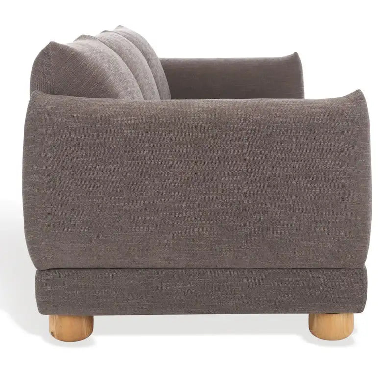 Canapé 226 cm en tissu chenille haute performance