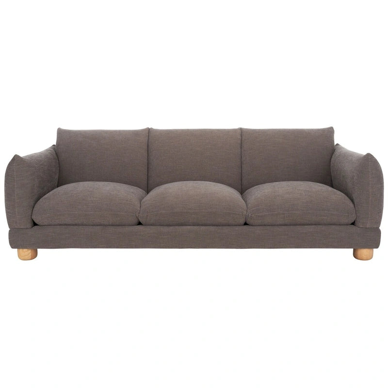 Canapé 226 cm en tissu chenille haute performance