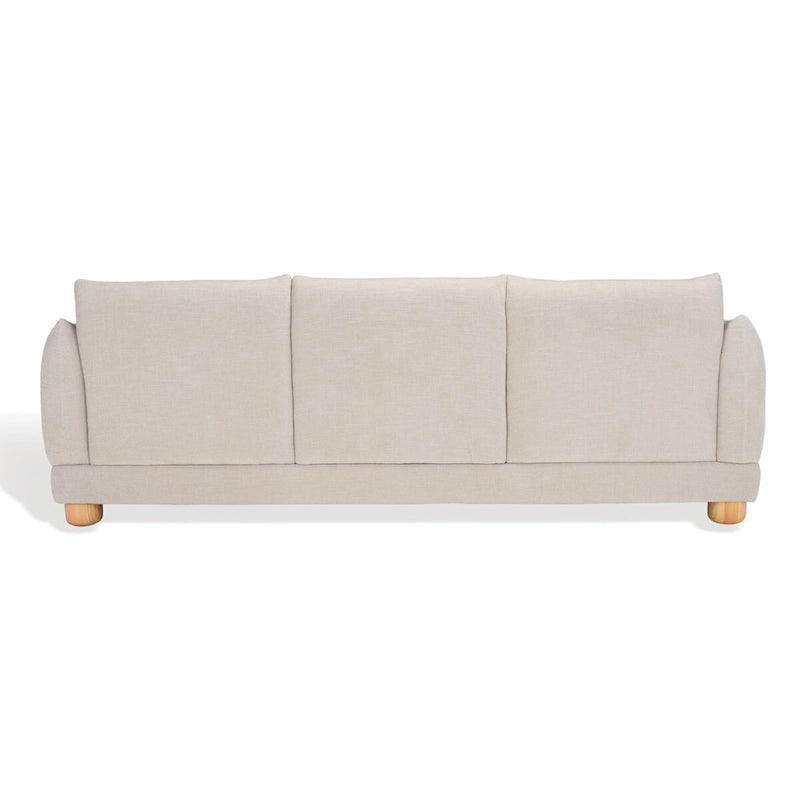 Canapé 226 cm en tissu chenille haute performance