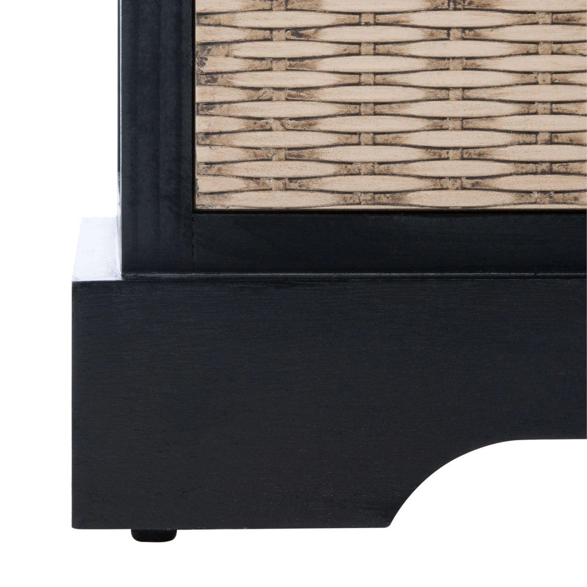 Banc de rangement SAFAVIEH Fiorello avec coussin et 3 tiroirs - 47,3 L x 15 P x 19 H - 47 L x 15 P x 19 H