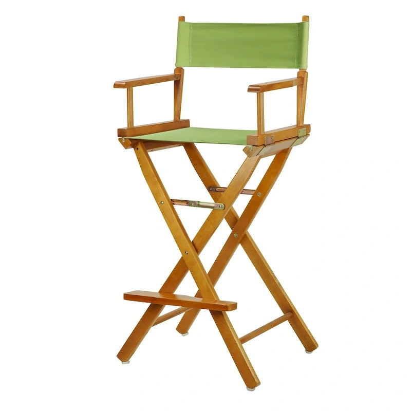 Chaise de réalisateur 76 cm en chêne miel