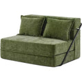 VINGLI Canapé-lit futon Canapé convertible Fauteuil-lit Canapé de sol Lit simple Petit canapé Matelas pliant Canapés